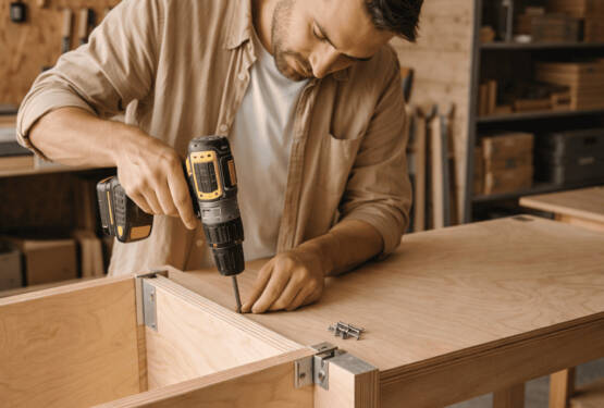 Стол из фанеры своими руками