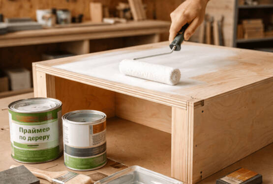 Чем грунтовать и красить фанеру